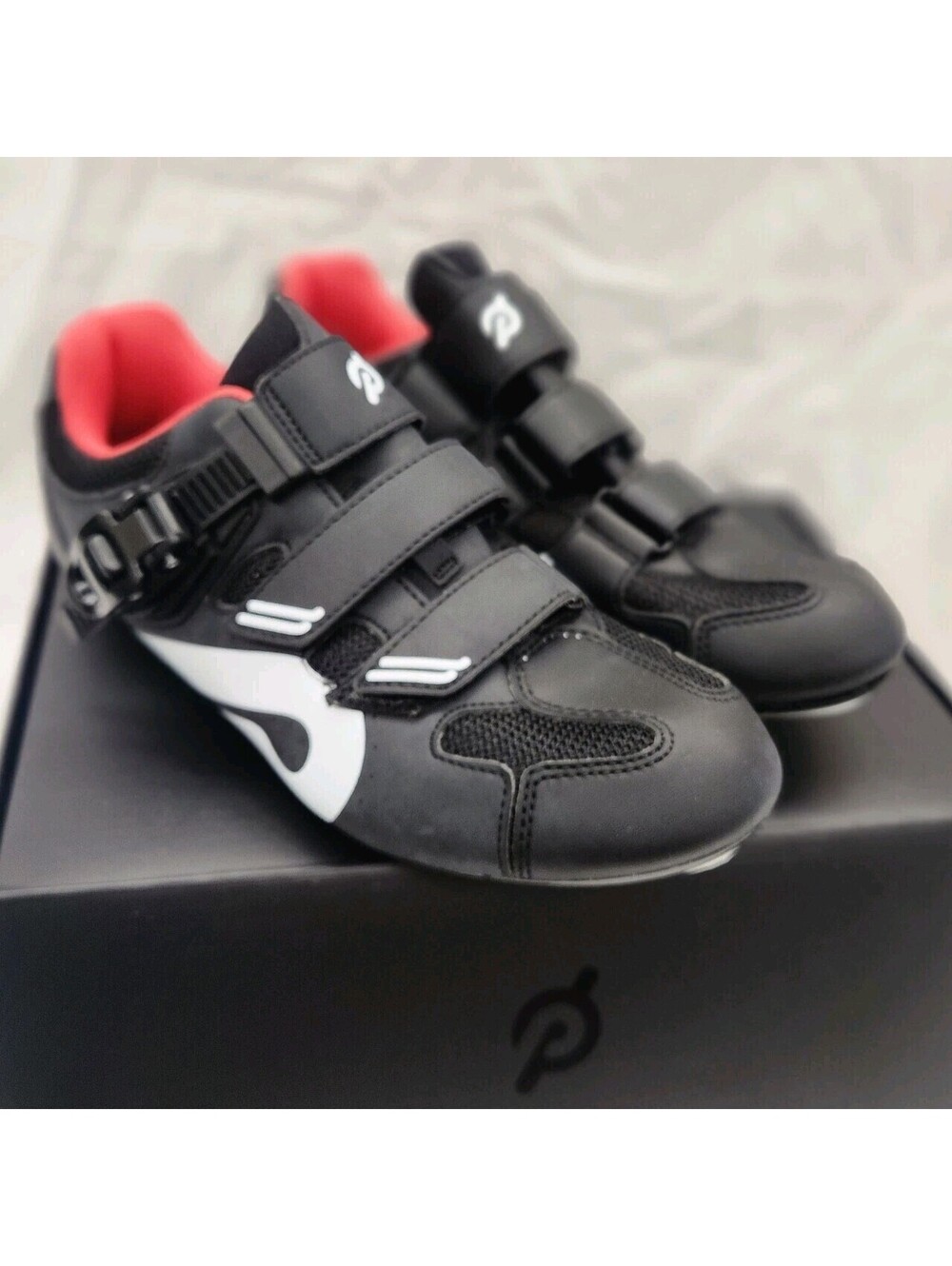 NIB Peloton PL-SH-B-40 Cycling Shoes Euro Size 40, Mens 7, Womens 9 Black Indoor